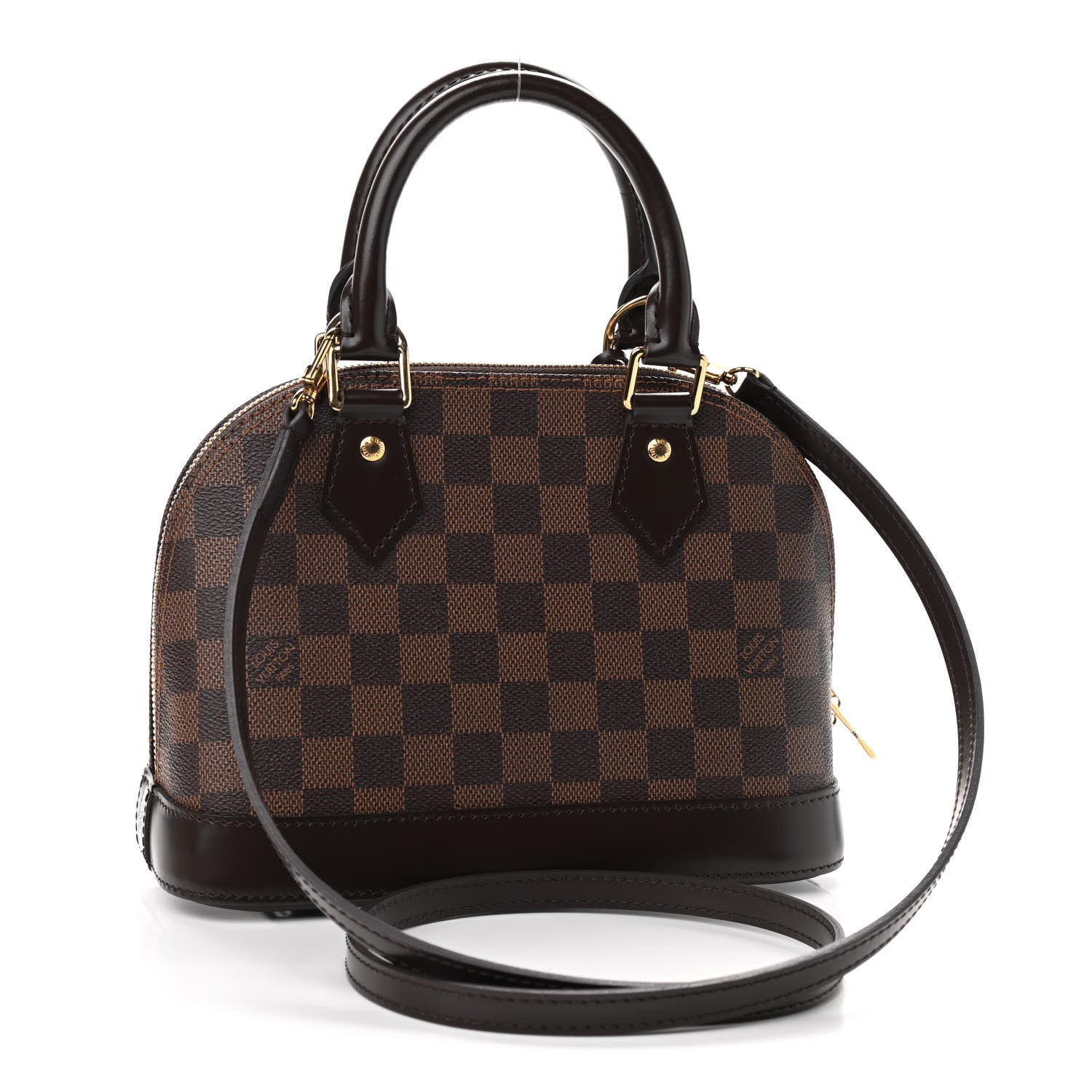 Louis Vuitton Damier Ebene Alma BB 3 of 9