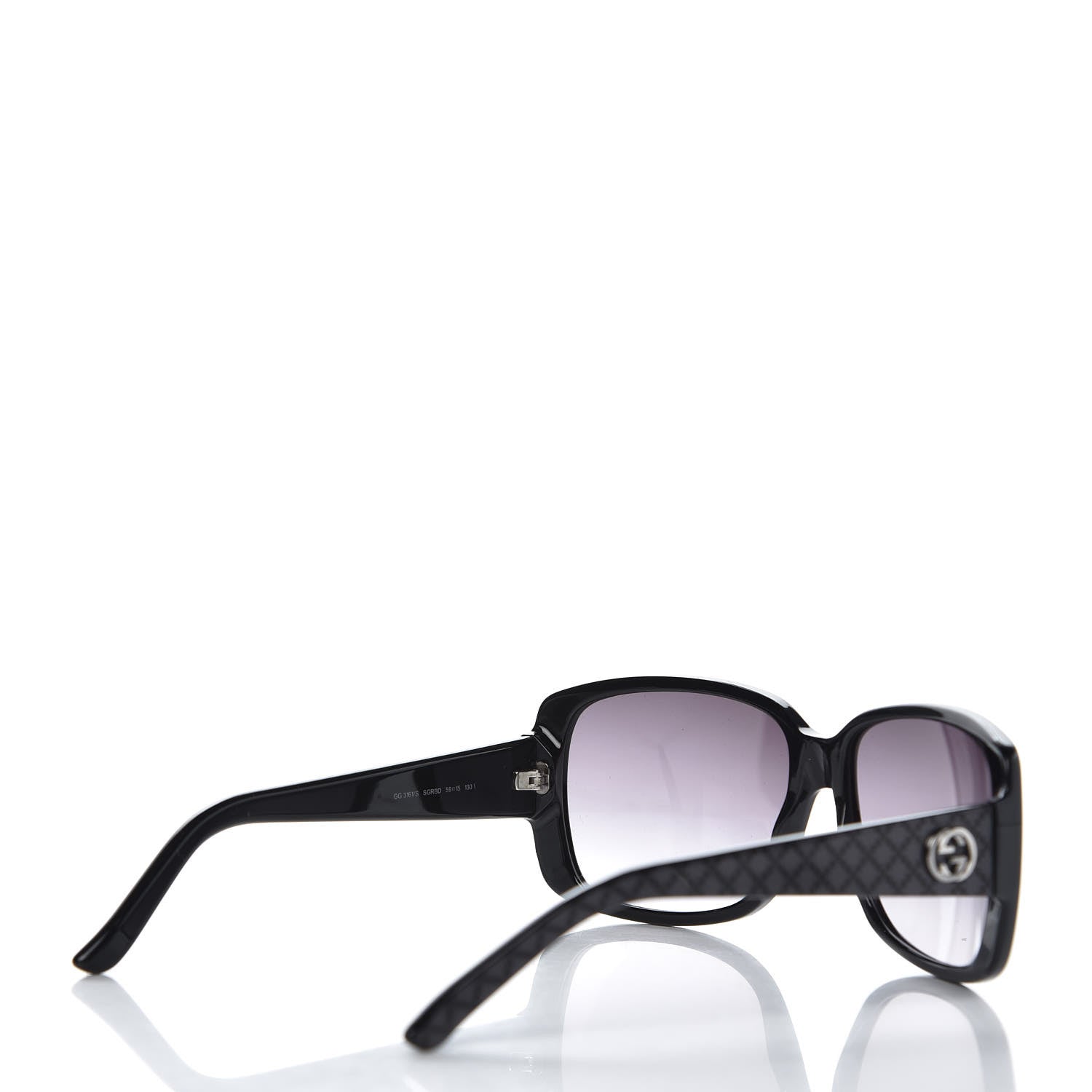 Gucci Diamante Sunglasses 3161/S Black 4 of 7
