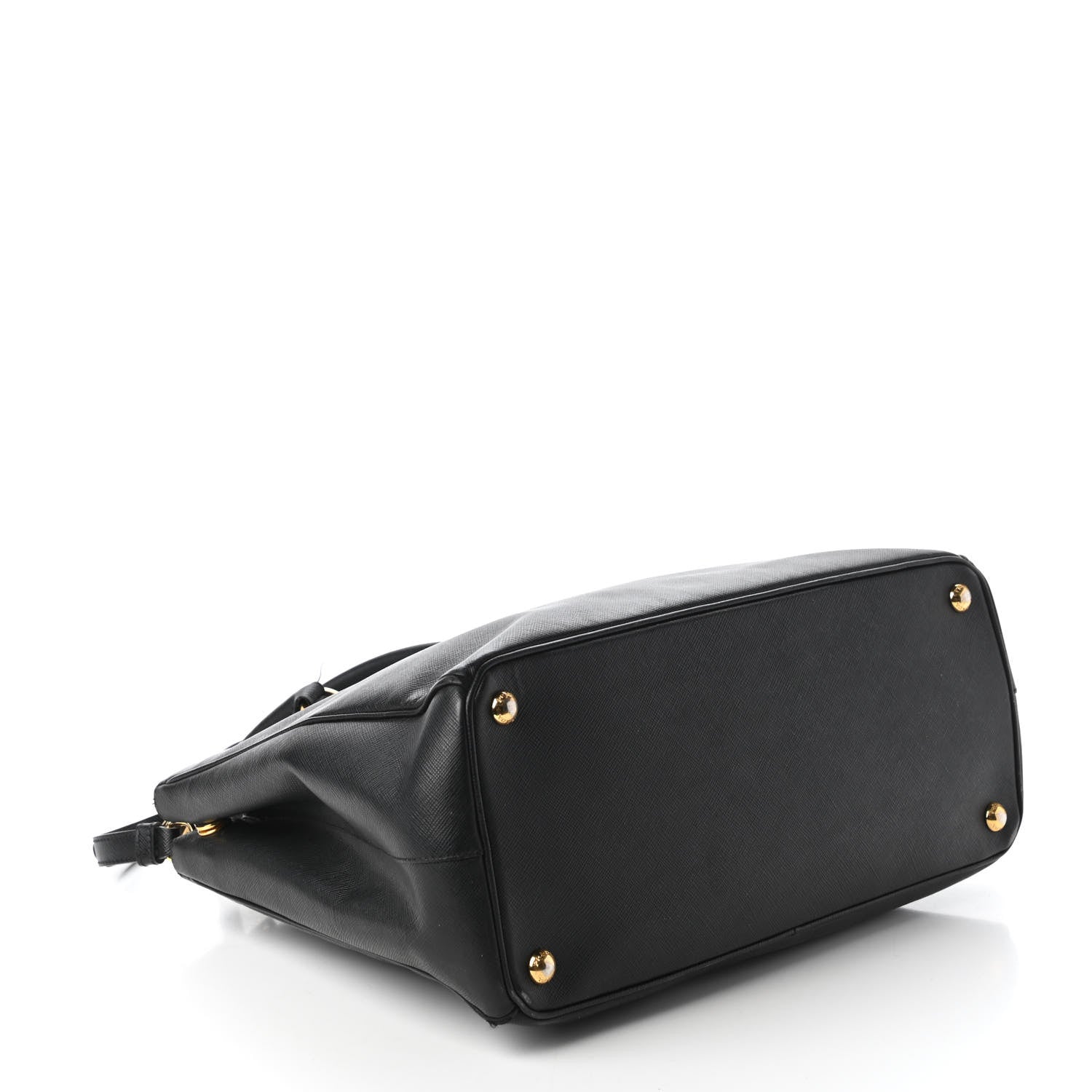 Prada Saffiano Medium Galleria Double Zip Tote Black 4 of 15