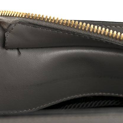 Prada Saffiano Soft Calfskin Mini Zippered Tote Marmo 12 of 16