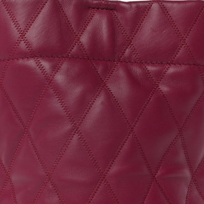 Givenchy Lambskin Quilted Mini GV Bucket Bag Orchid Purple 13 of 13