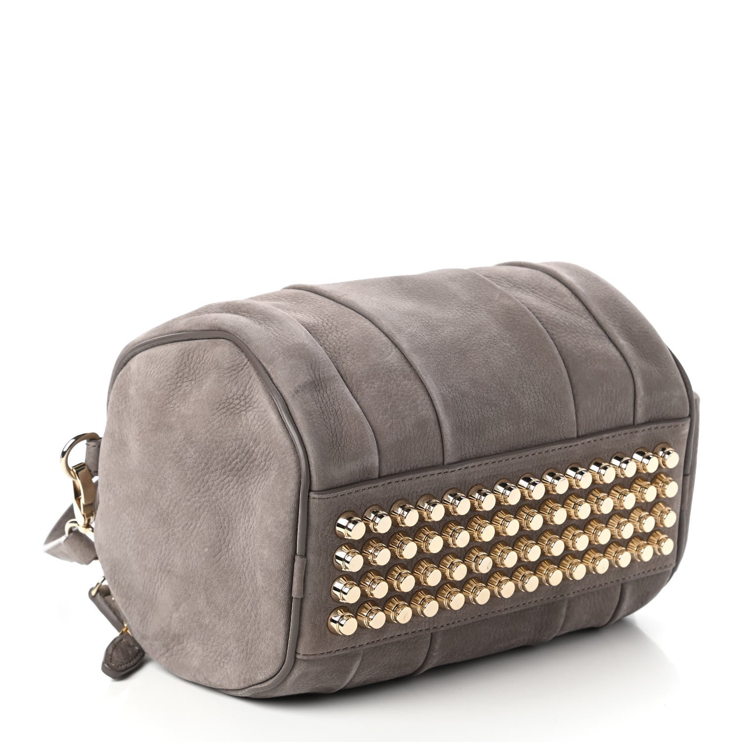 Alexander Wang Nubuck Rockie Elephant Pale Gold Hardware 4 of 9