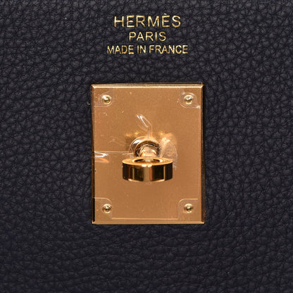 Hermes Togo Kelly Retourne 35 Bleu Nuit 20 of 34