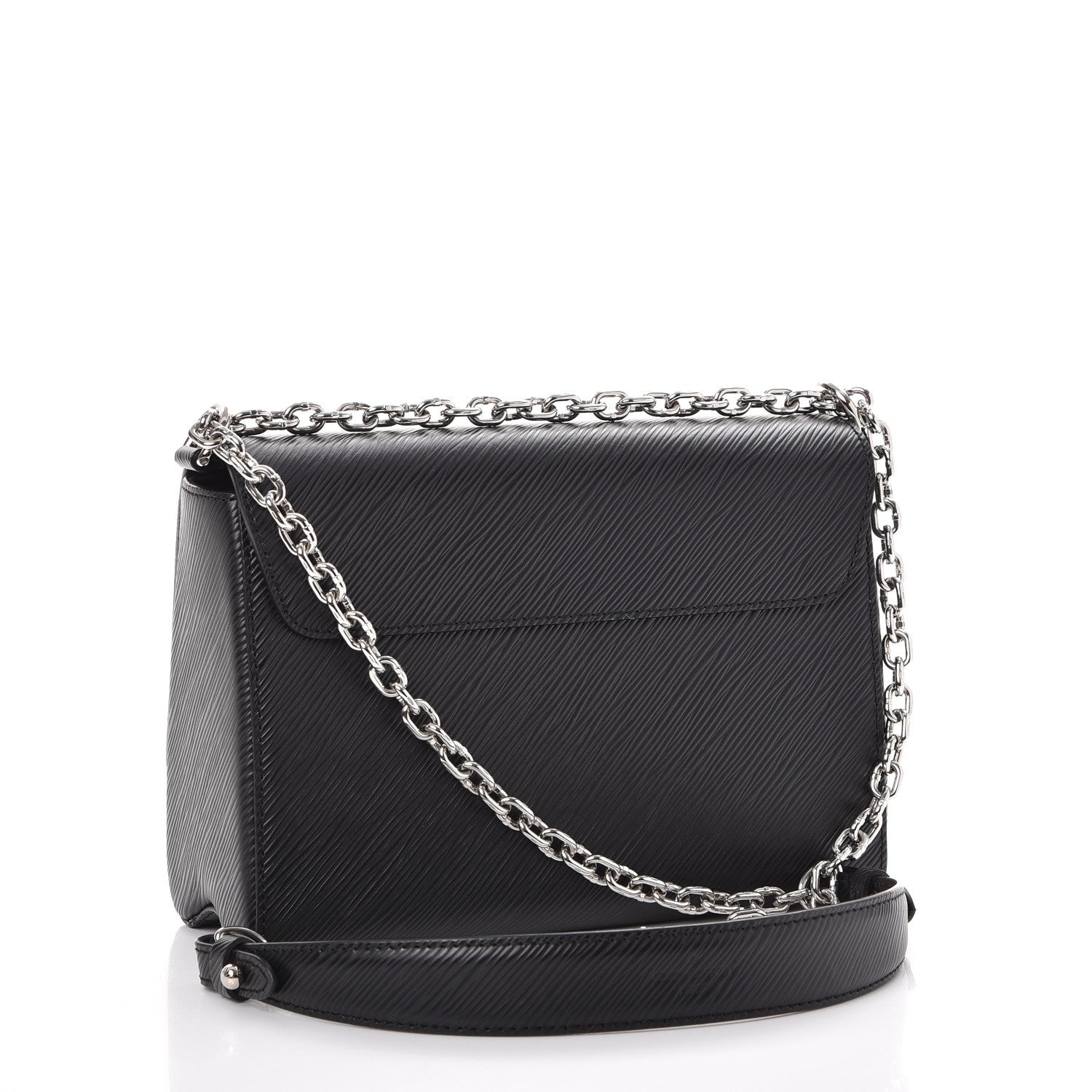 Louis Vuitton Epi Twist Shoulder Bag MM Black 3 of 8