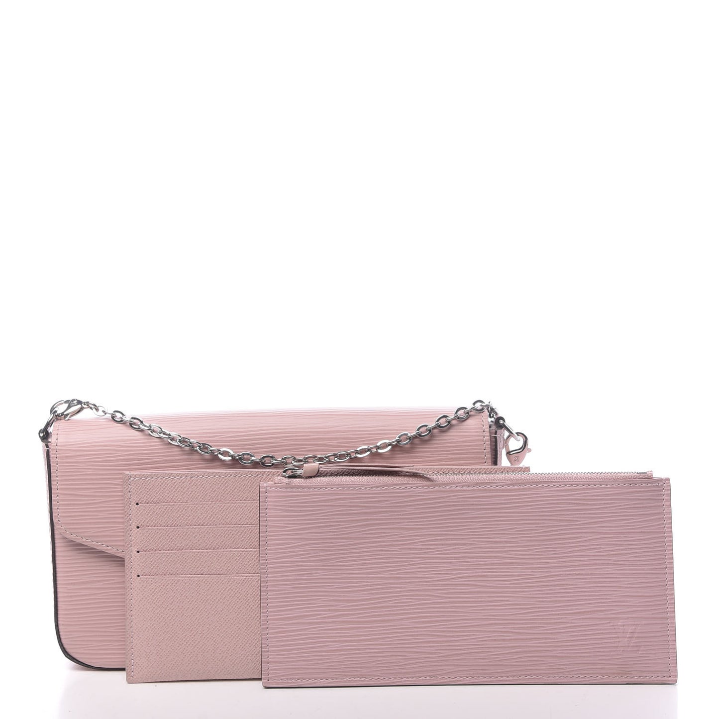 Epi Pochette Felicie Rose Ballerine