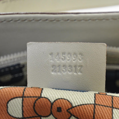 Gucci Guccissima Punch Tote Ivory 8 of 9