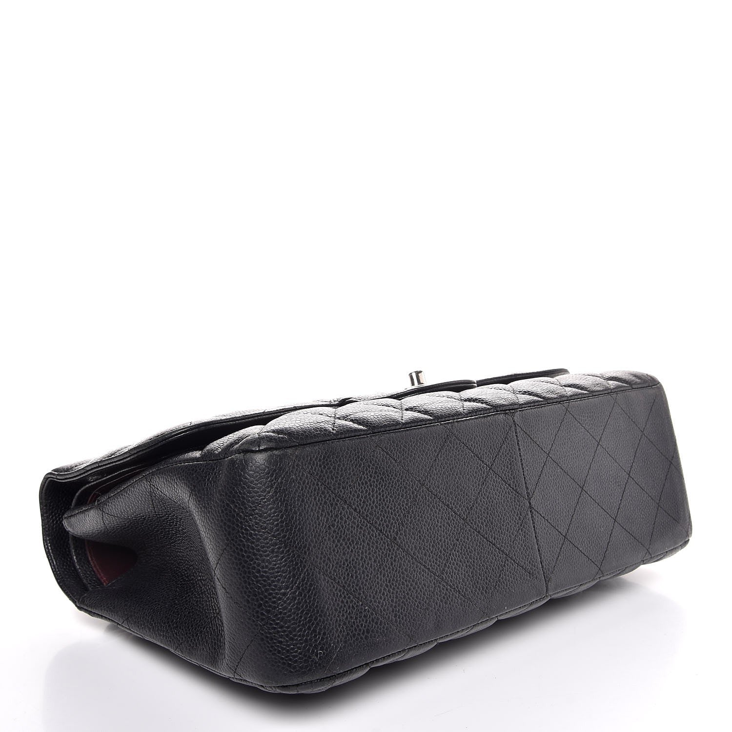 Chanel Caviar Quilted Jumbo Double Flap Black 6 of 14