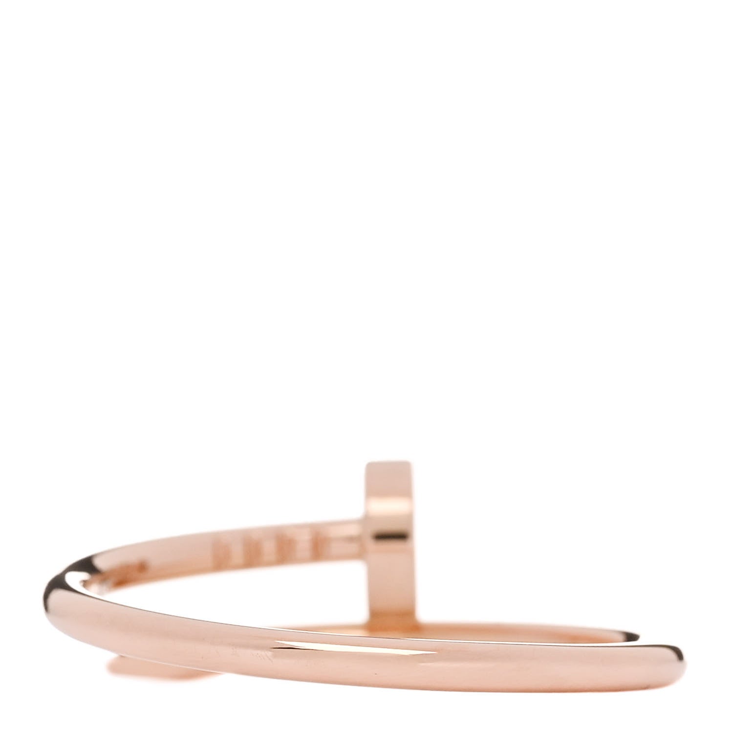 Cartier 18K Pink Gold Small Juste Un Clou Ring 60 9 3 of 6