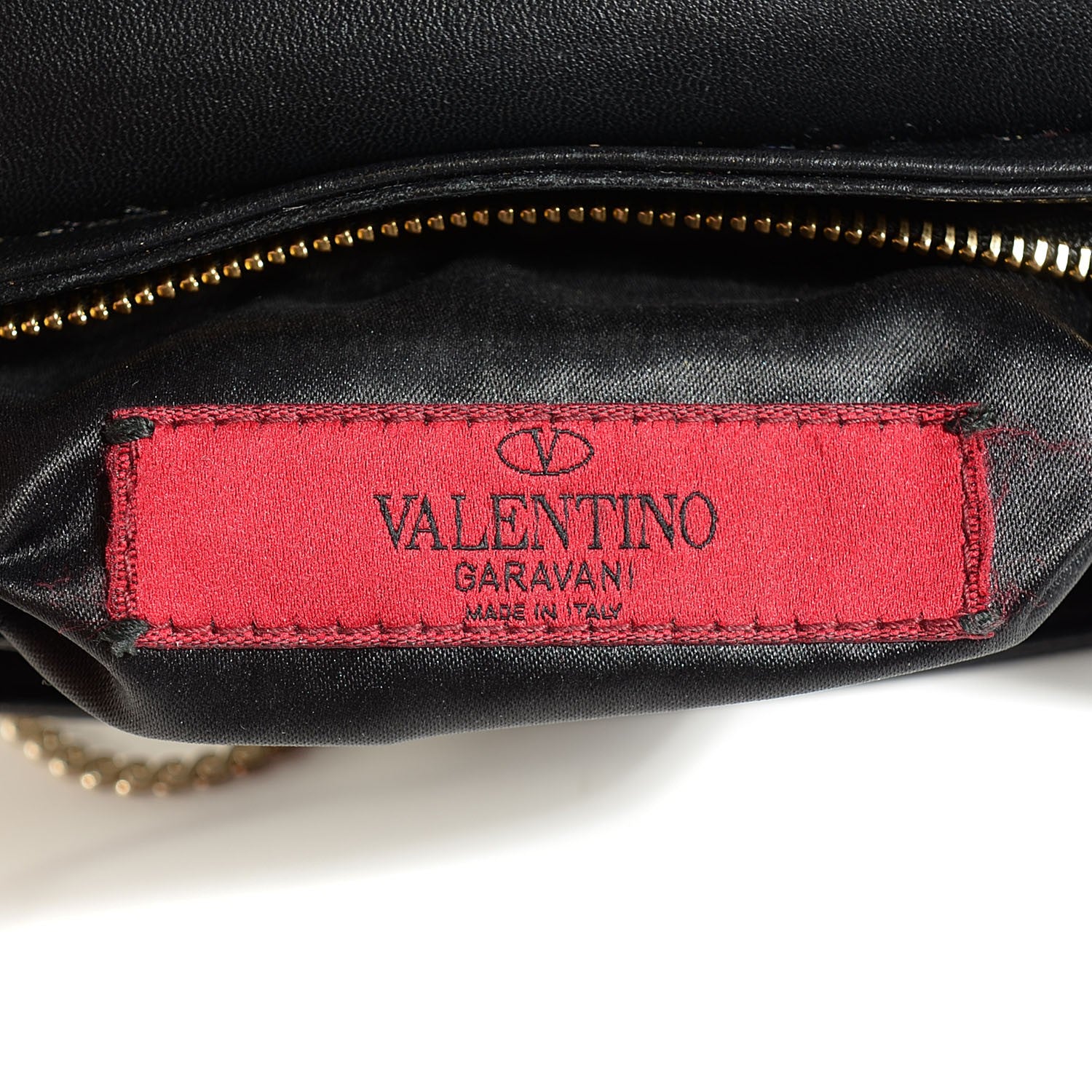 Valentino Garavani Nappa Mini Chain Strap Crossbody Black 6 of 8