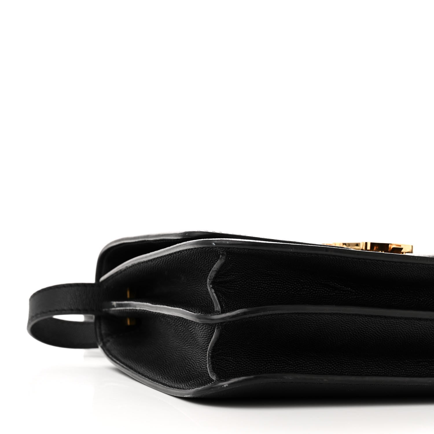 Burberry Grained Calfskin Medium TB Bag Black 9 of 10