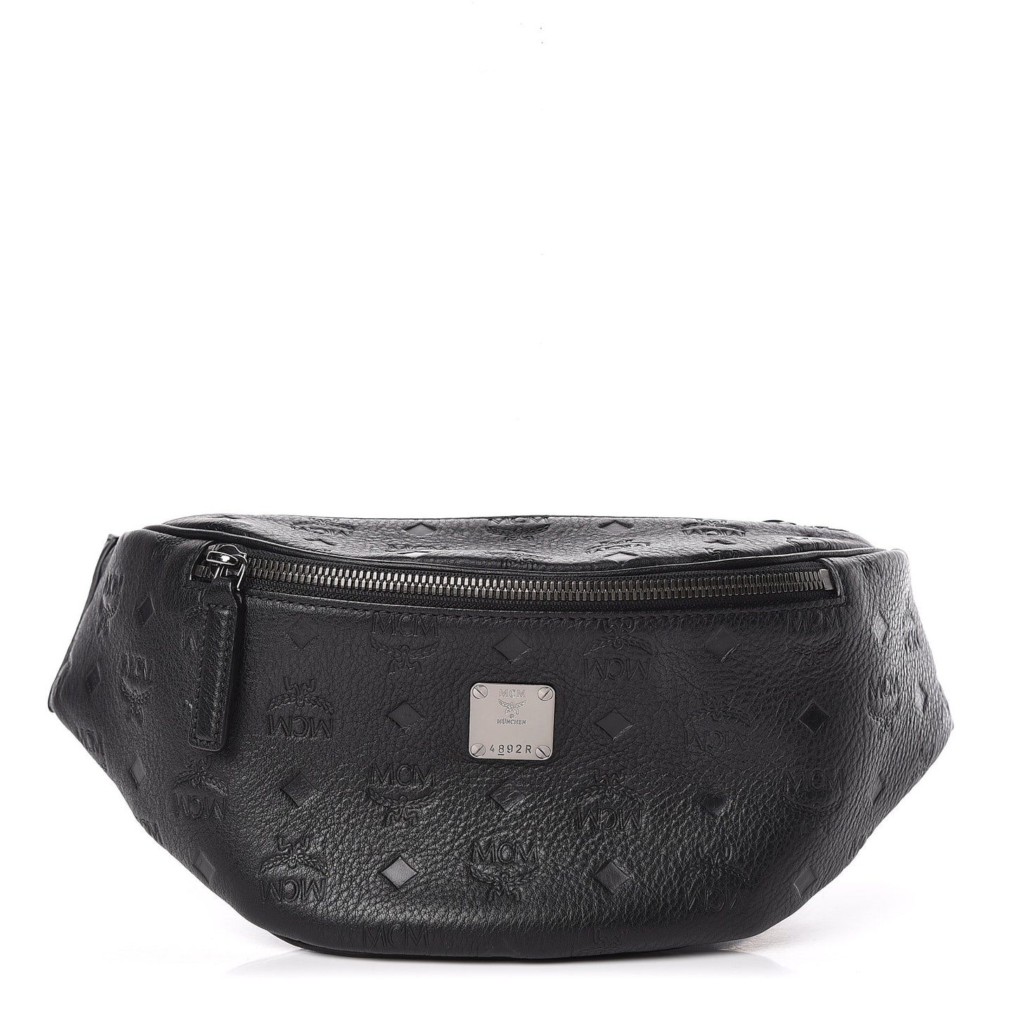 Calfskin Ottomar Monogram Belt Bag Black