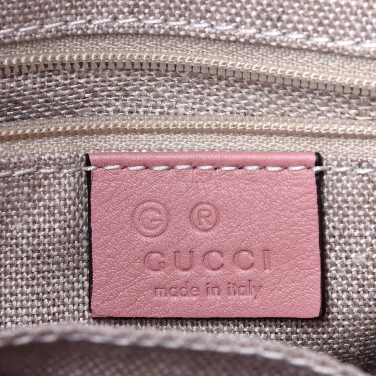 Gucci Microguccissima Small Bree Tote Soft Pink 7 of 12