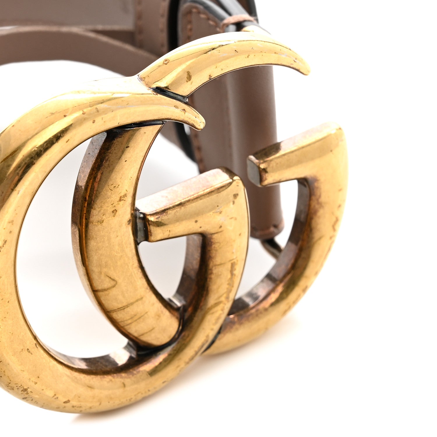 Gucci Calfskin Double G 40mm Belt 90 36 Porcelain Rose 6 of 6