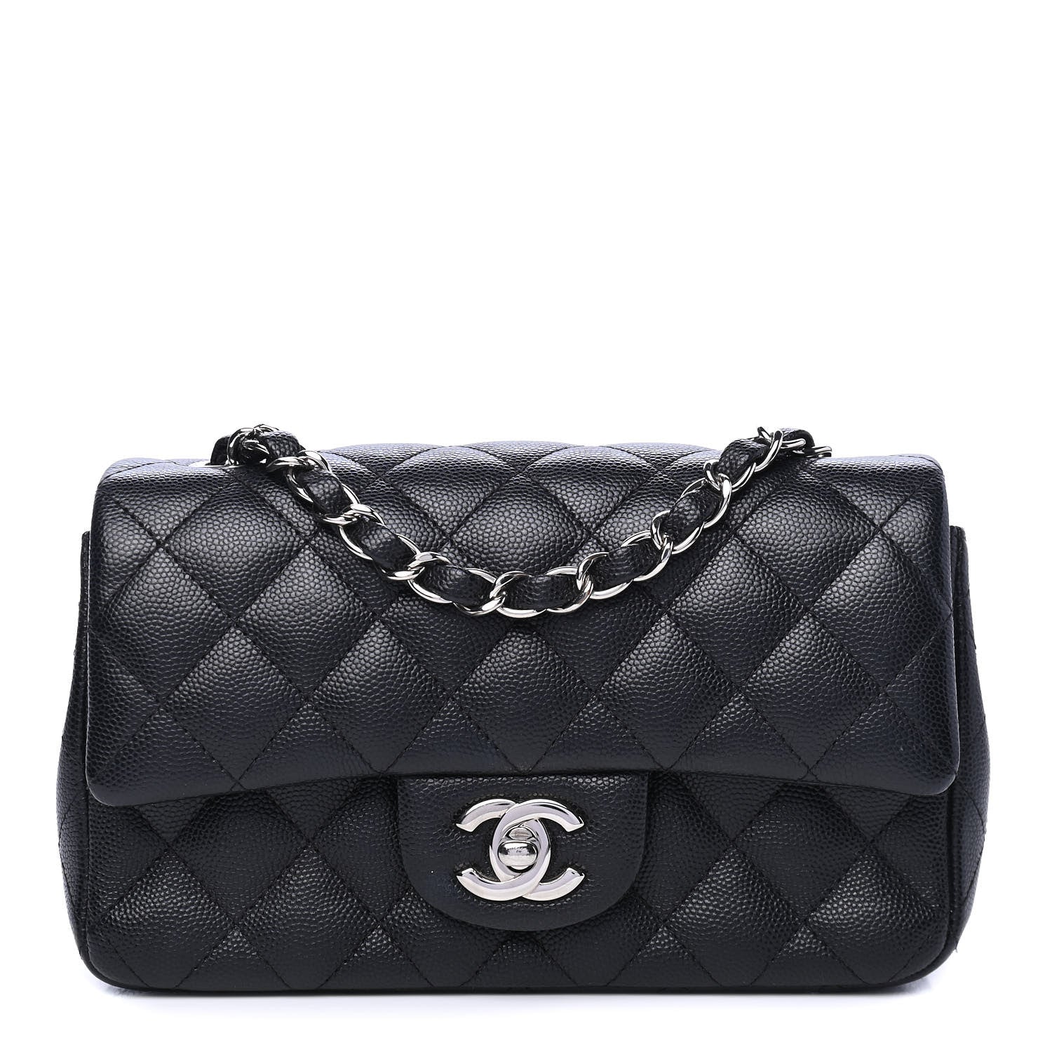 Chanel Caviar Quilted Mini Rectangular Flap Black 1 of 6