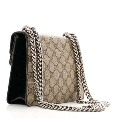Gucci GG Supreme Monogram Mini Dionysus Shoulder Bag Black 3 of 10