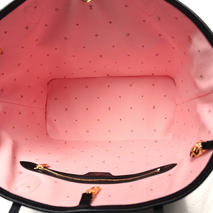 Louis Vuitton Monogram Fall For You Neverfull MM Black 6 of 11