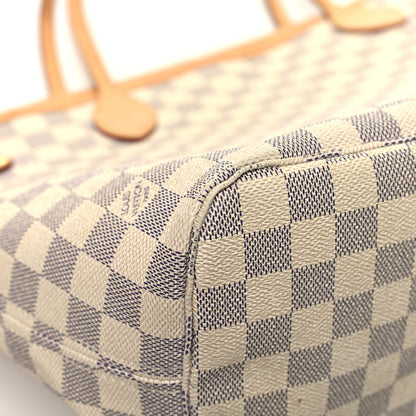 Louis Vuitton Damier Azur Neverfull MM 11 of 15