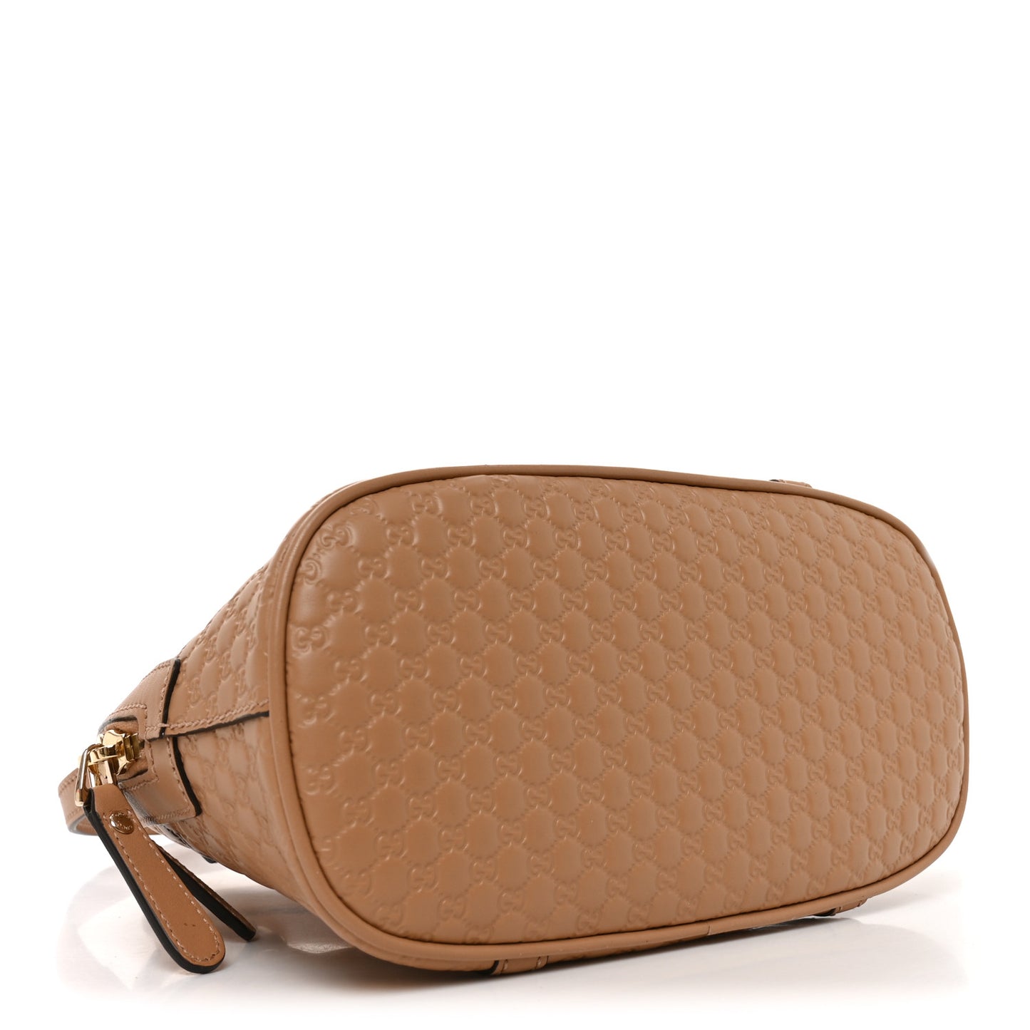 Soft Microguccissima Mini Dome Bag Camelia