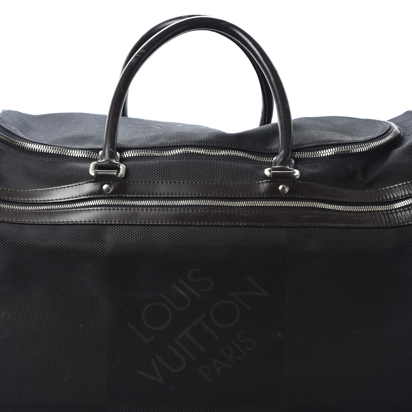 Damier Geant Eole 60 Rolling Luggage Black
