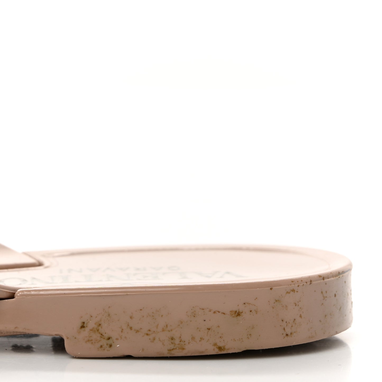 PVC Jelly Rockstud Bow Thong Sandals 38 Poudre