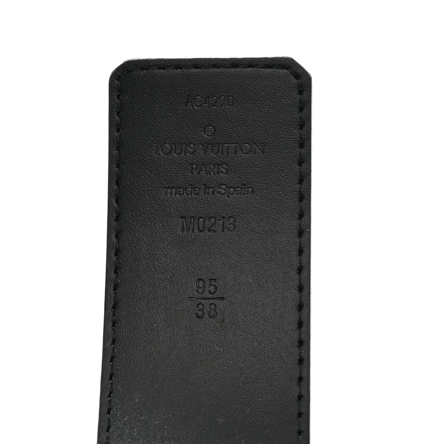 Damier Cobalt 40mm LV Initiales Belt