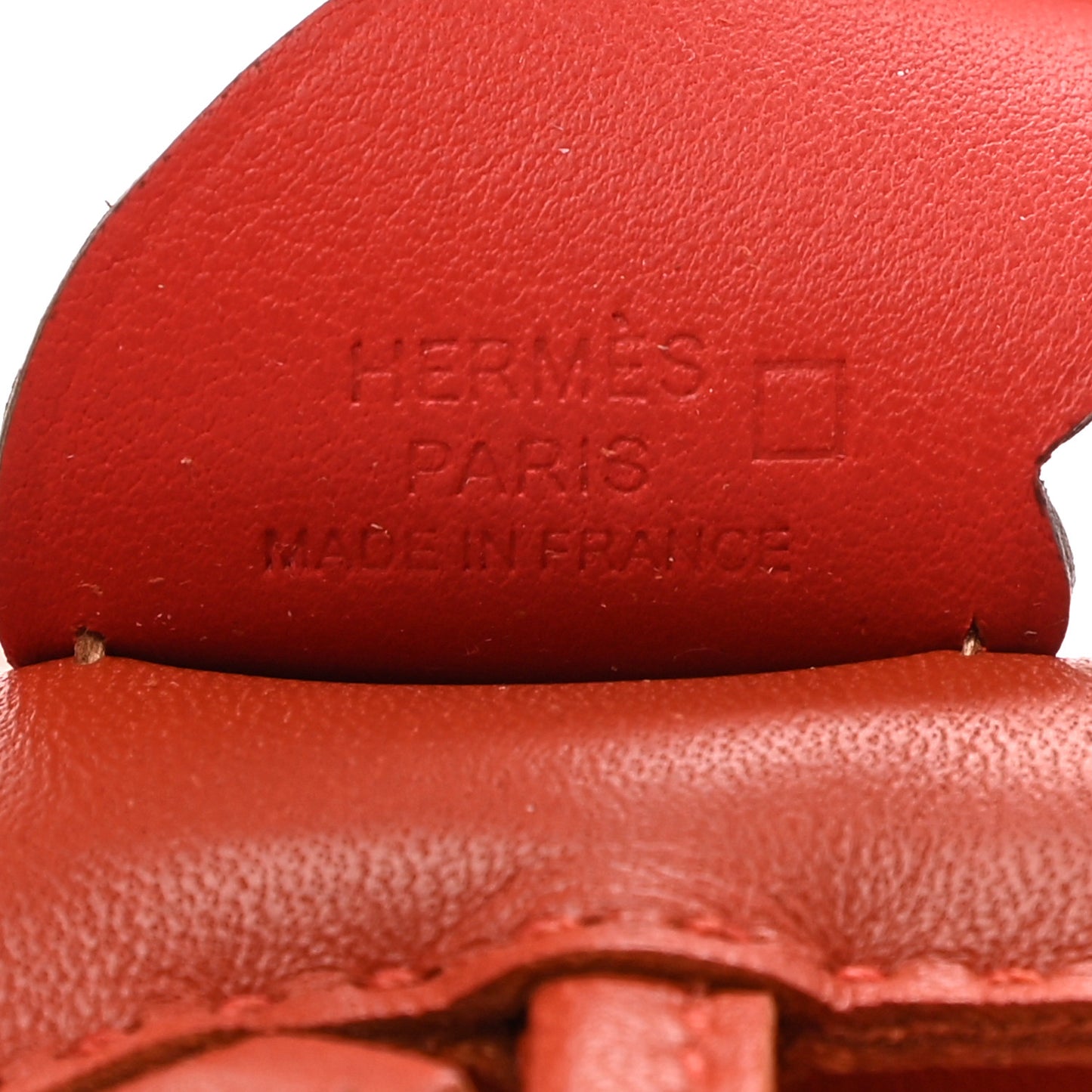 Milo Lambskin Matte Alligator Touch Grigri Rodeo Pegase Horse Bag Charm PM Capucine Gold