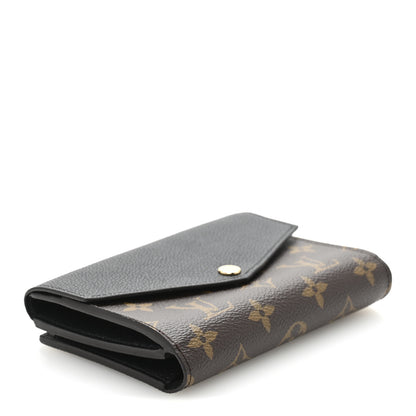 Louis Vuitton Monogram Pallas Compact Wallet Black 4 of 10