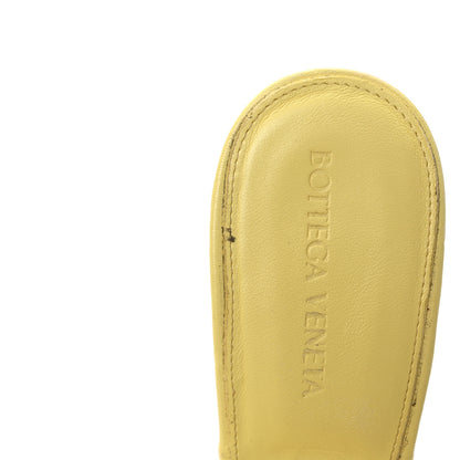 Bottega Veneta Nappa Maxi Intrecciato Lido 90mm Mule Sandals 40.5 Lemonade 7 of 10