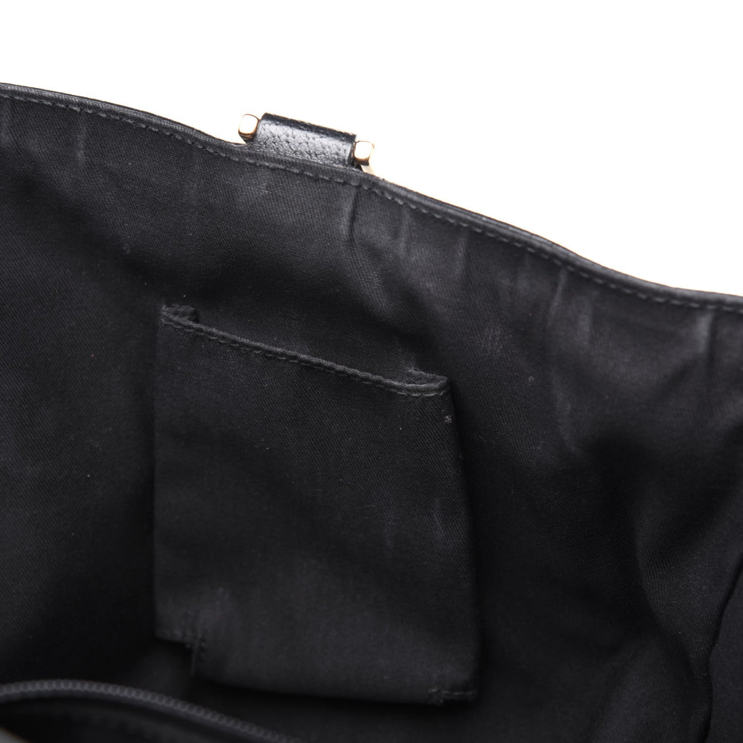 Monogram Small Abbey Tote Black