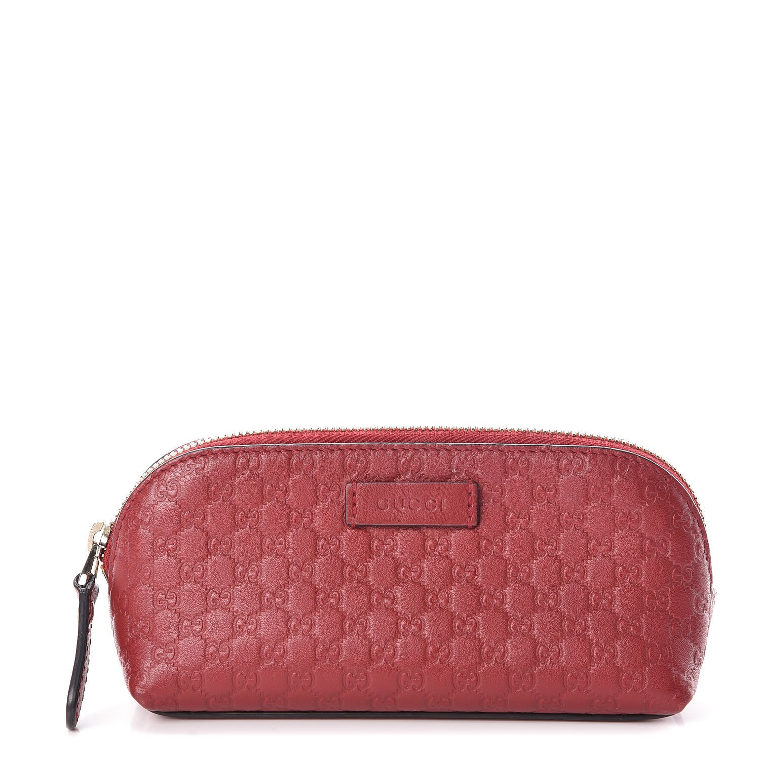 Gucci Microguccissima Small Cosmetic Case Red 1 of 7