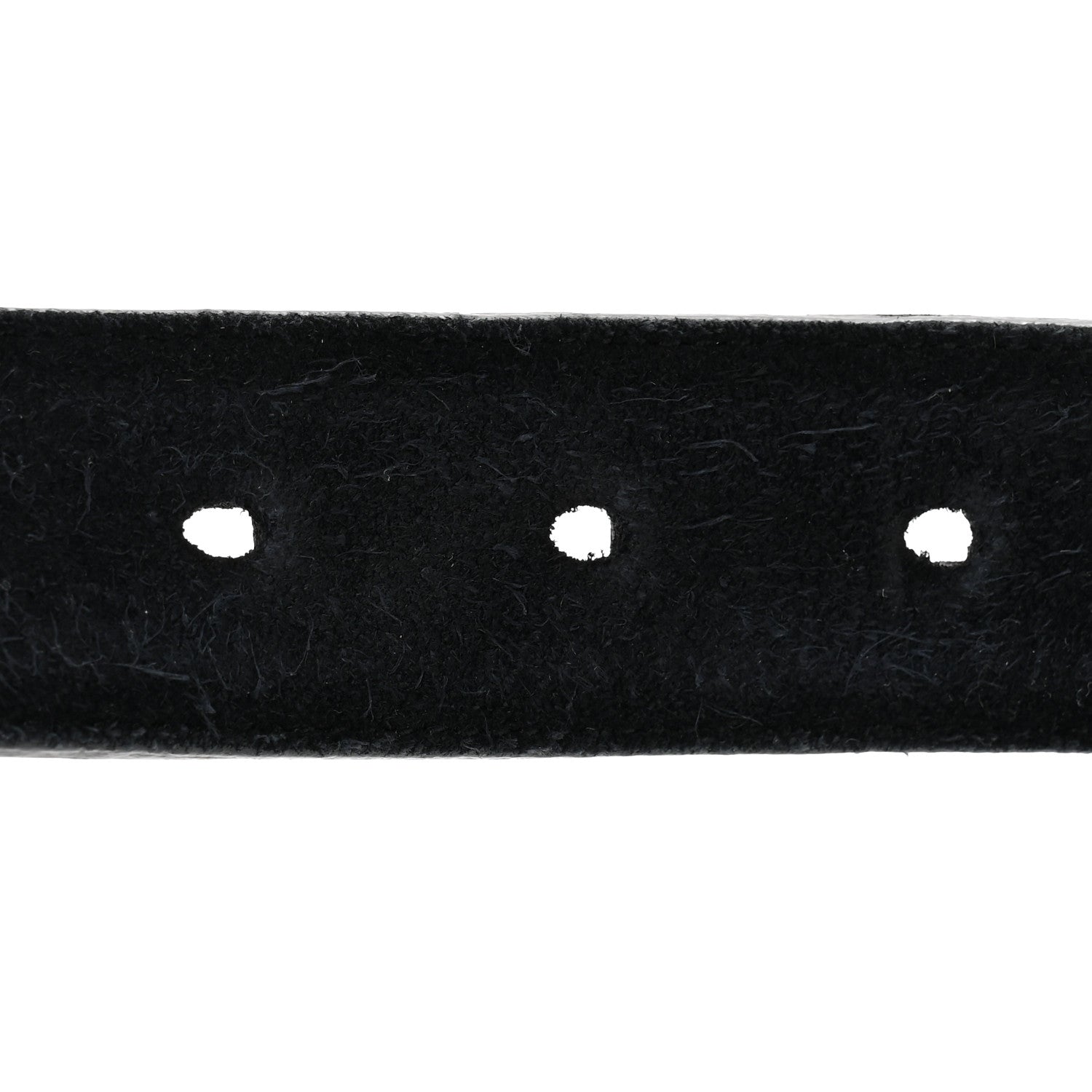 Saint Laurent Suede Monogram Cassandre Belt 75 30 Black 5 of 6