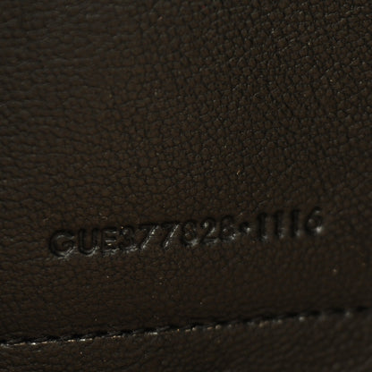 Saint Laurent Grain De Poudre Matelasse Chevron Monogram Chain Wallet Deep Beige 8 of 11