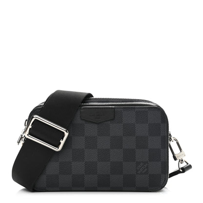Louis Vuitton Damier Graphite Alpha Wearable Wallet 1 of 10