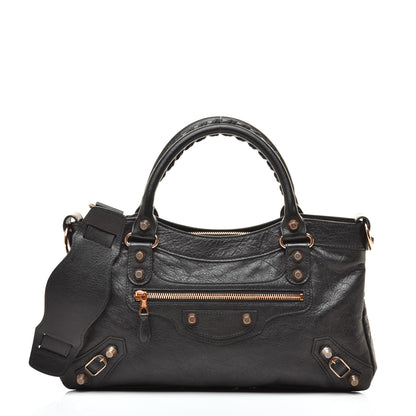 Balenciaga Agneau Giant 12 Rose Gold Hardware First Black 1 of 10