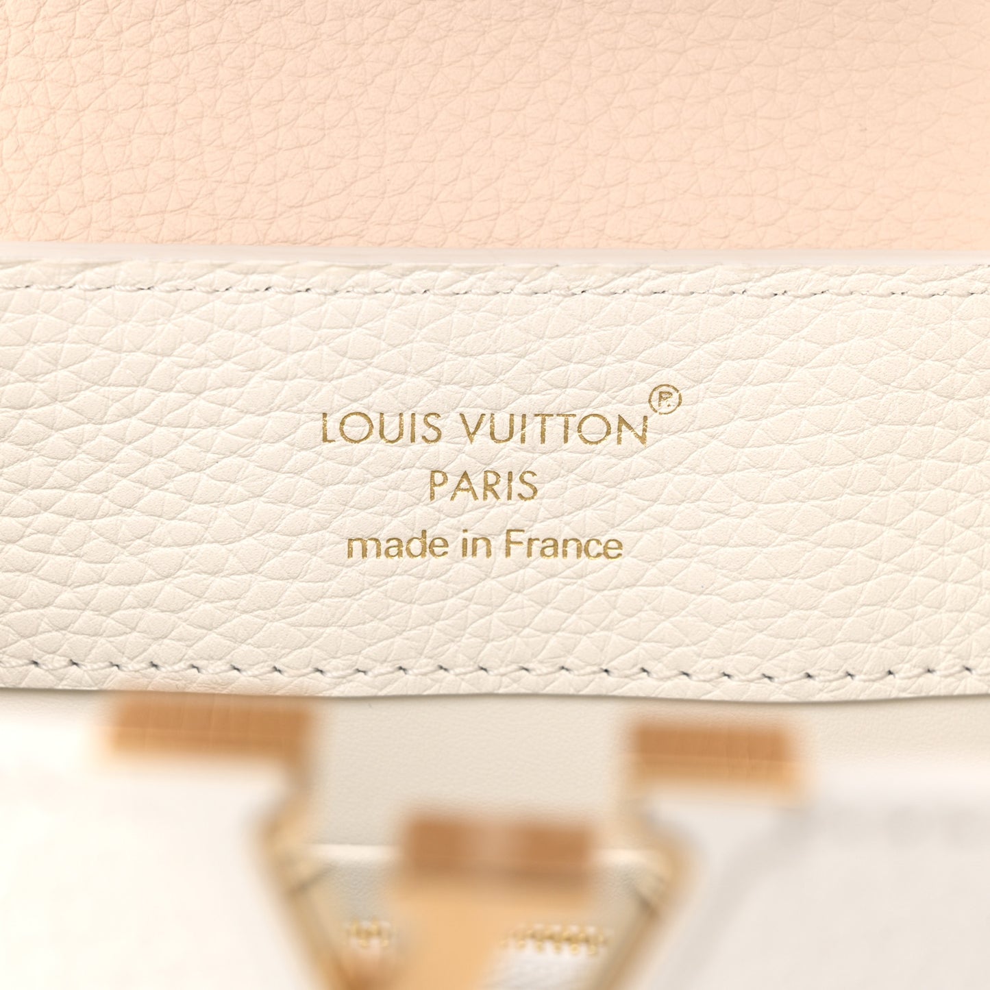 Taurillon Flower Chain Capucines BB White