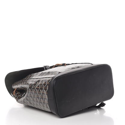 Goyard Goyardine Calfskin Alpin Backpack Black 4 of 12