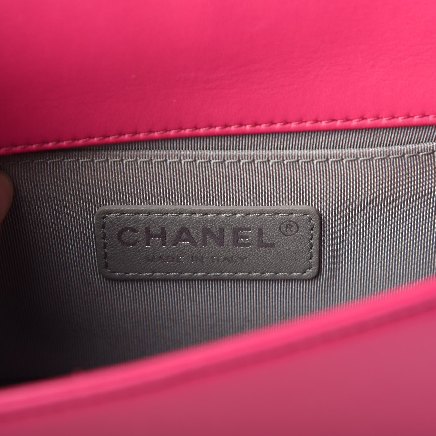Chanel Velvet Quilted Small Boy Flap Fuchsia 6 of 10