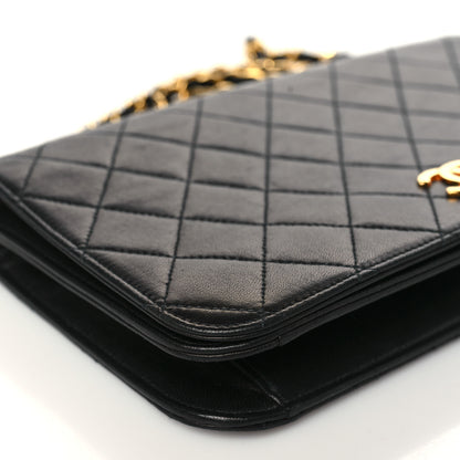 Chanel Lambskin Quilted Small Single Flap Bag Black 8 of 9