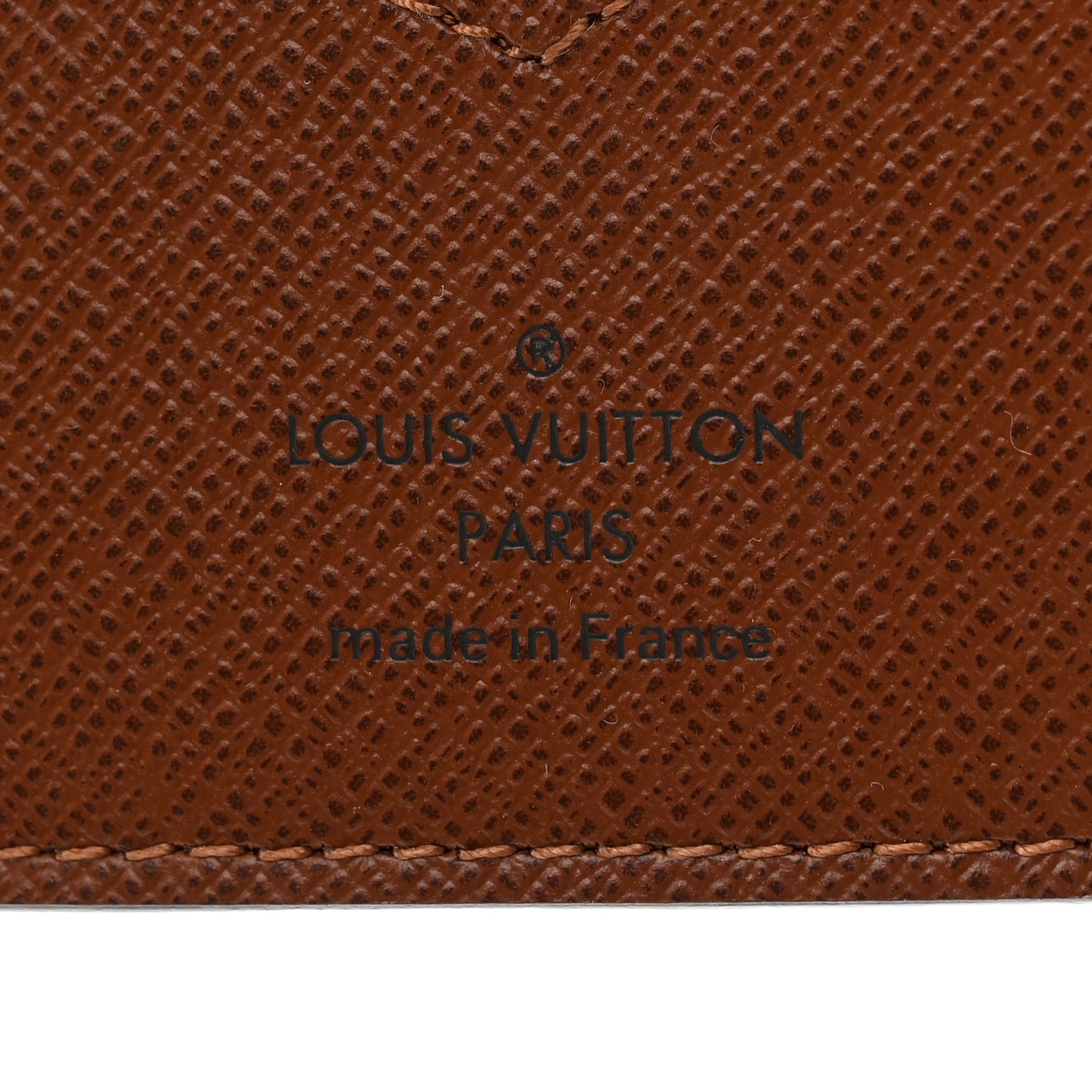 Monogram Passport Cover