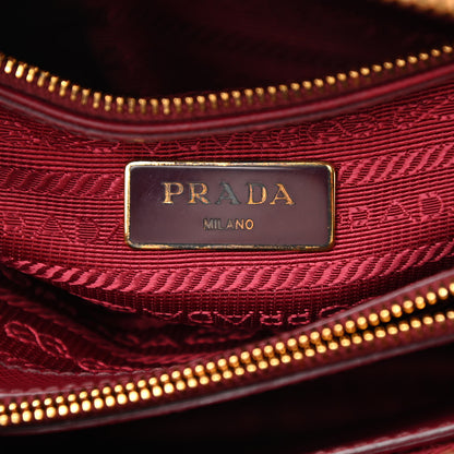 Prada Saffiano Lux Small Promenade Tote Cerise 6 of 10