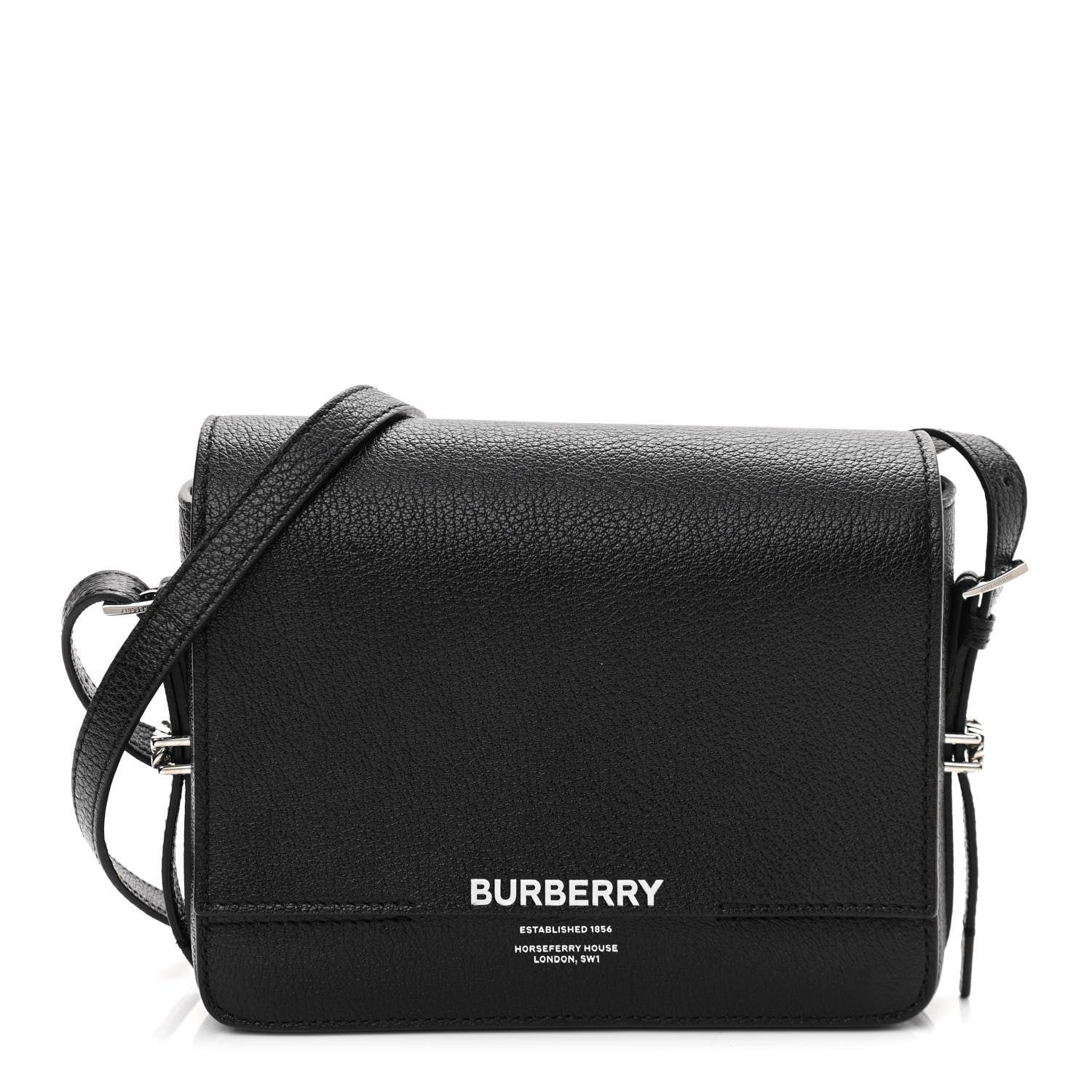 Burberry Goatskin Small Grace Bag Black 1 of 10