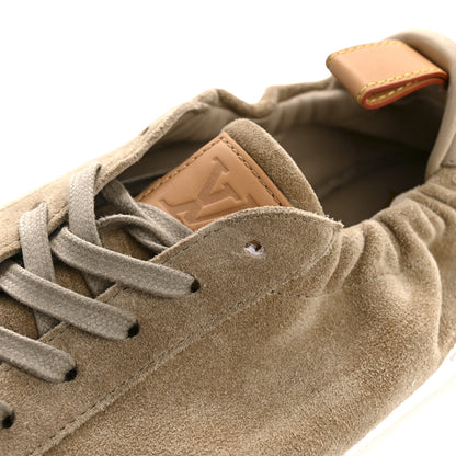 Louis Vuitton Suede Calfskin LV Soft Sneakers 9 Beige 11 of 11