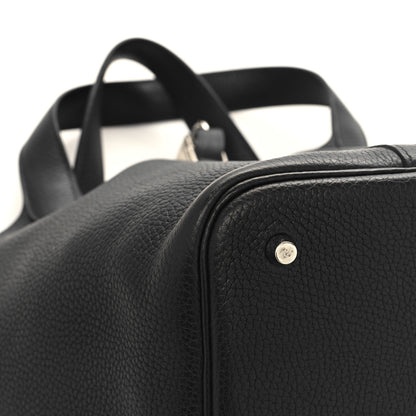 Hermes Taurillon Clemence Picotin Lock 22 MM Black 9 of 12