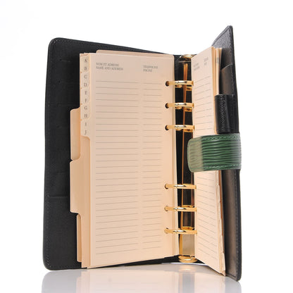 Louis Vuitton Epi Medium Ring Agenda Cover Borneo 6 of 9