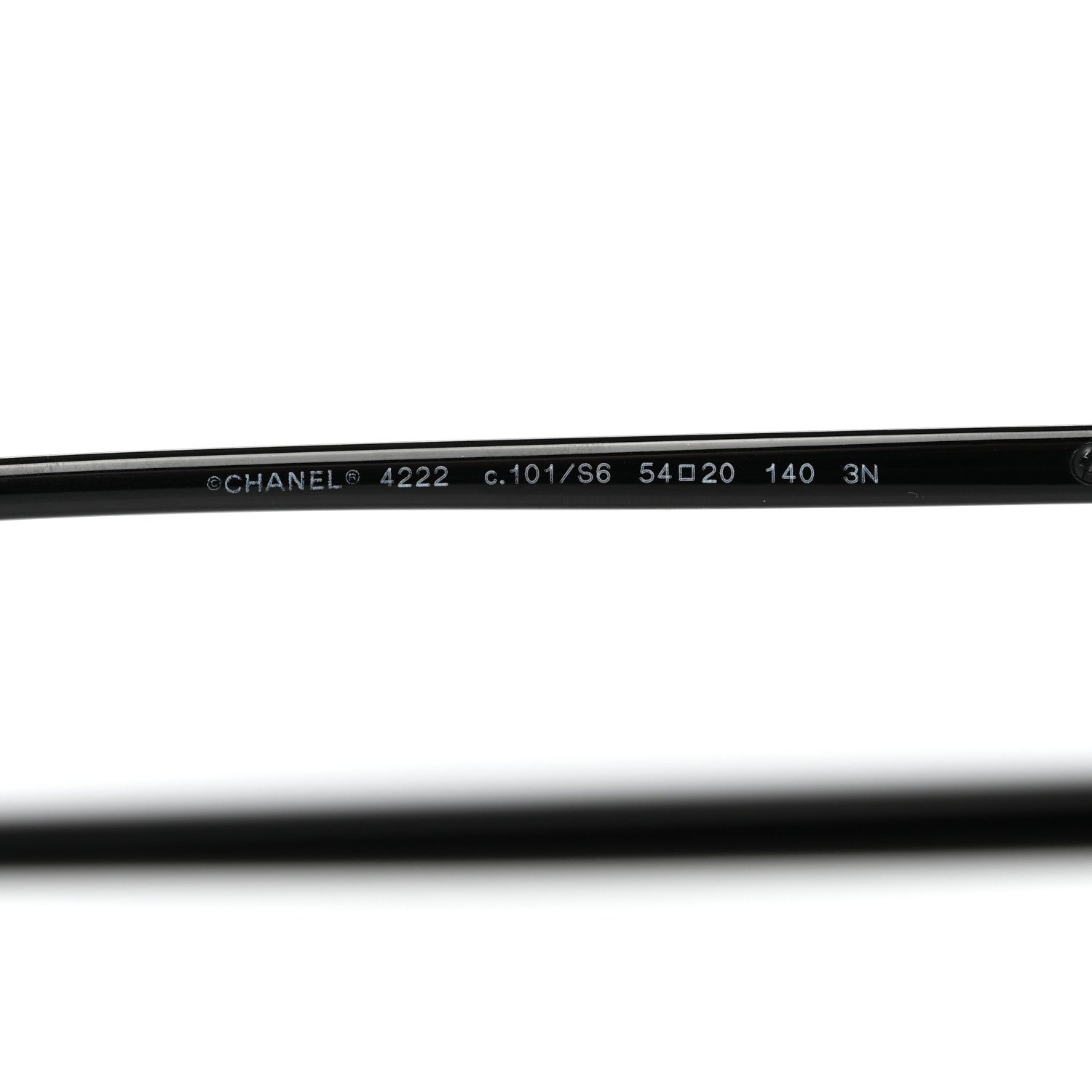 Chanel Cat Eye Sunglasses 4222 Black 7 of 8