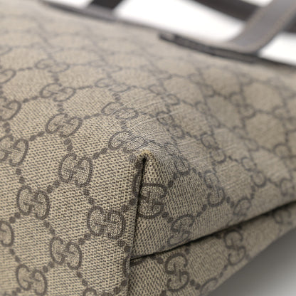 Gucci GG Supreme Monogram Small Joy Tote Dark Brown 9 of 12