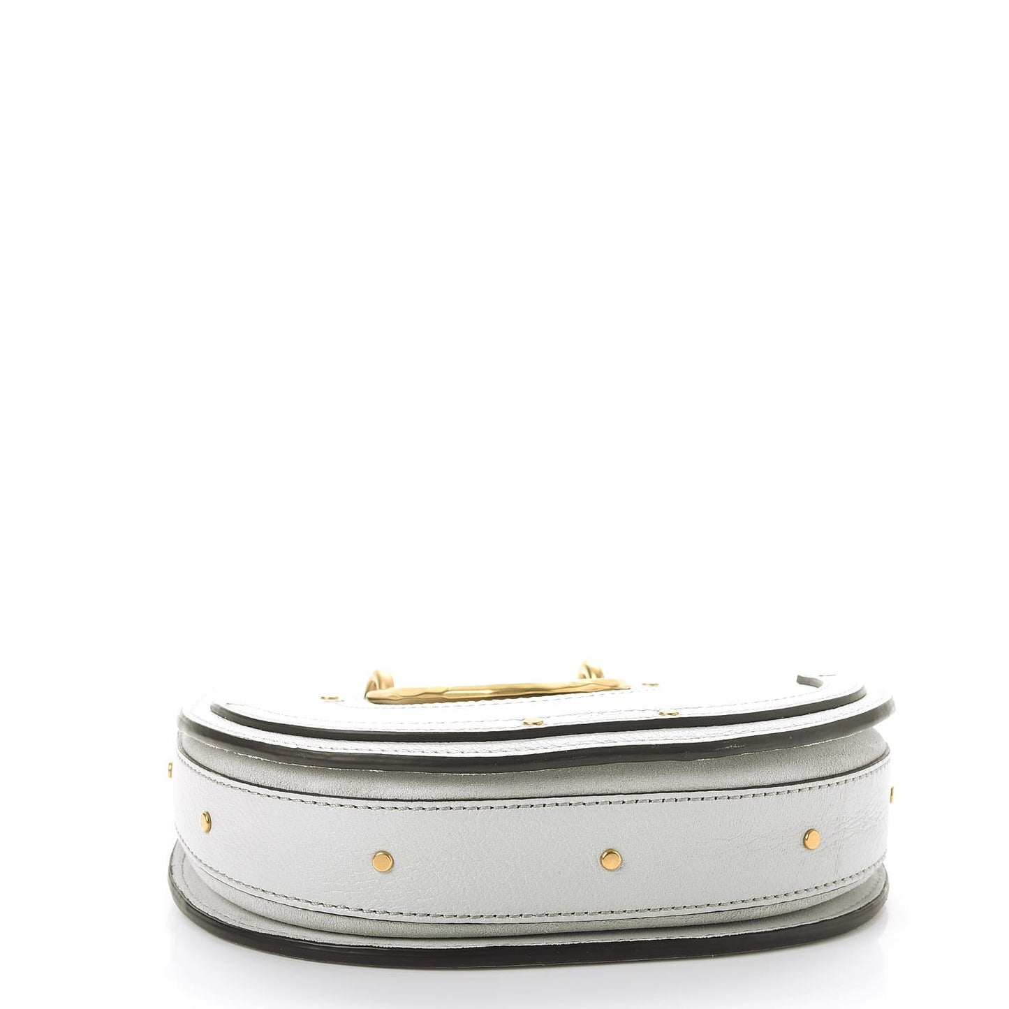 Calfskin Suede Mini Pixie Signature Belt Bag Airy Grey