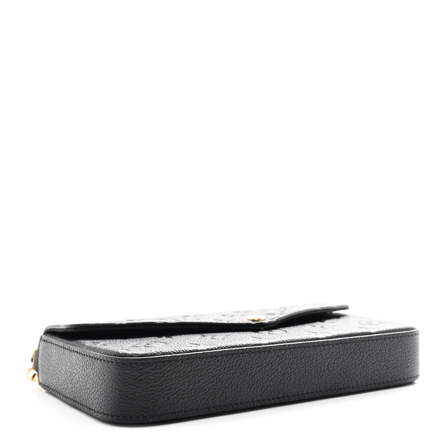 Louis Vuitton Empreinte Pochette Felicie Chain Wallet Black 5 of 12