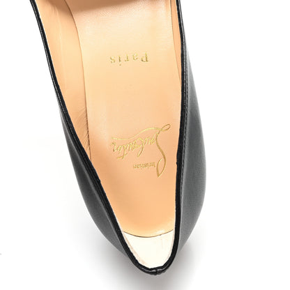 Christian Louboutin Shiny Nappa Pigalle Follies 85 Pumps 38.5 Black 8 of 9