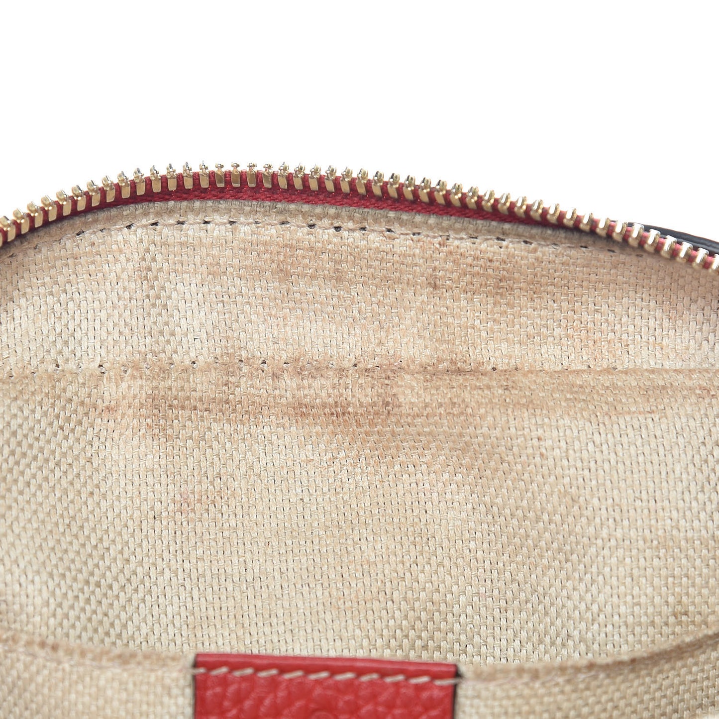 Pebbled Calfskin Small Soho Disco Bag Tabasco Red